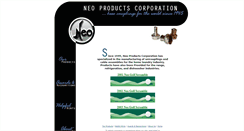 Desktop Screenshot of neoproducts.com